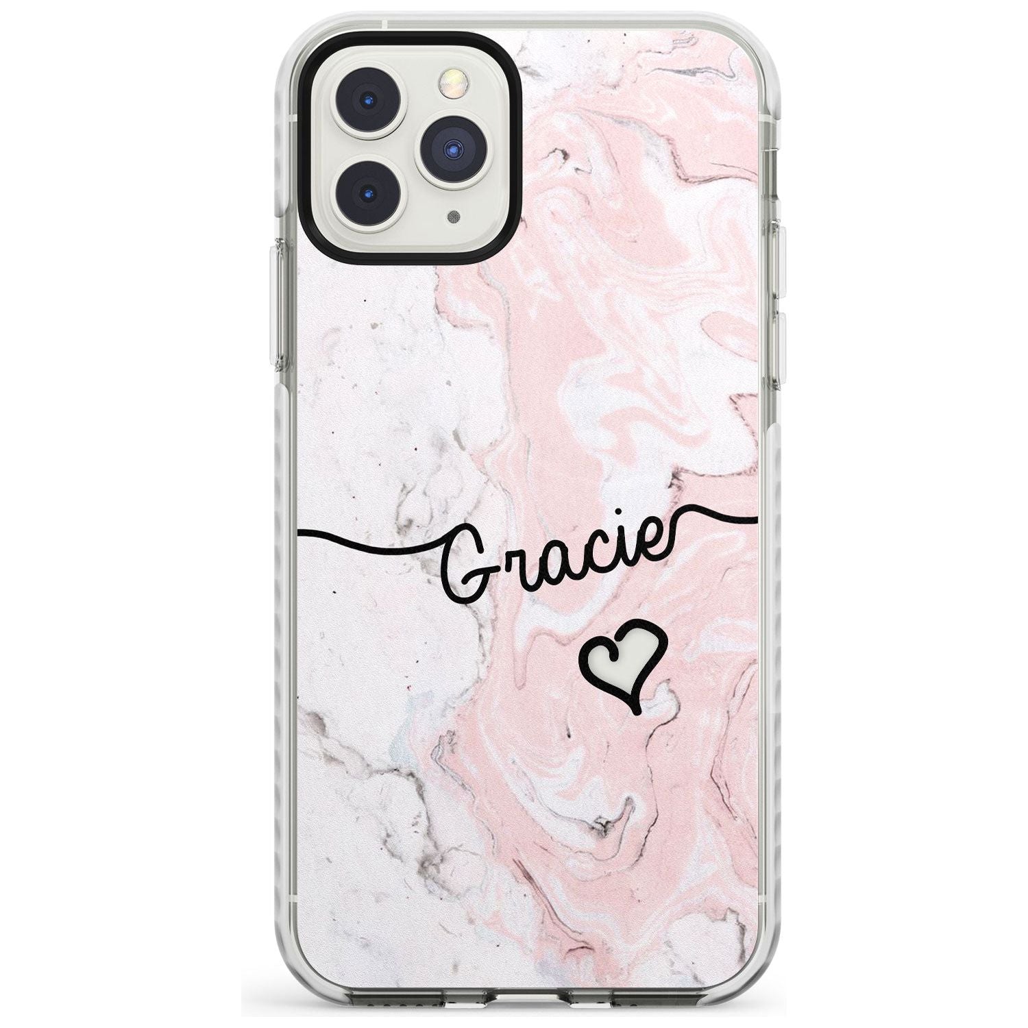 Pink Marble iPhone Case  Impact Case Custom Phone Case - Case Warehouse