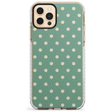 Daisy Pattern - Teal Cute Floral Daisy Design Slim TPU Phone Case for iPhone 11 Pro Max