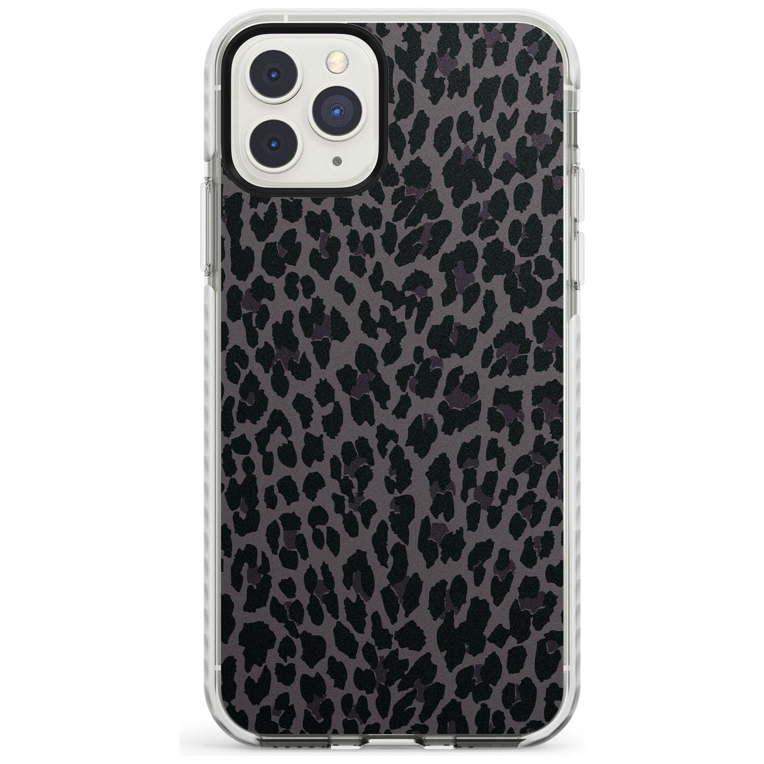 Dark Animal Print Pattern Small Leopard Impact Phone Case for iPhone 11 Pro Max