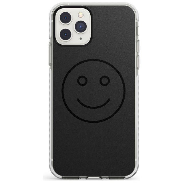 Dark Smiley Face Impact Phone Case for iPhone 11 Pro Max