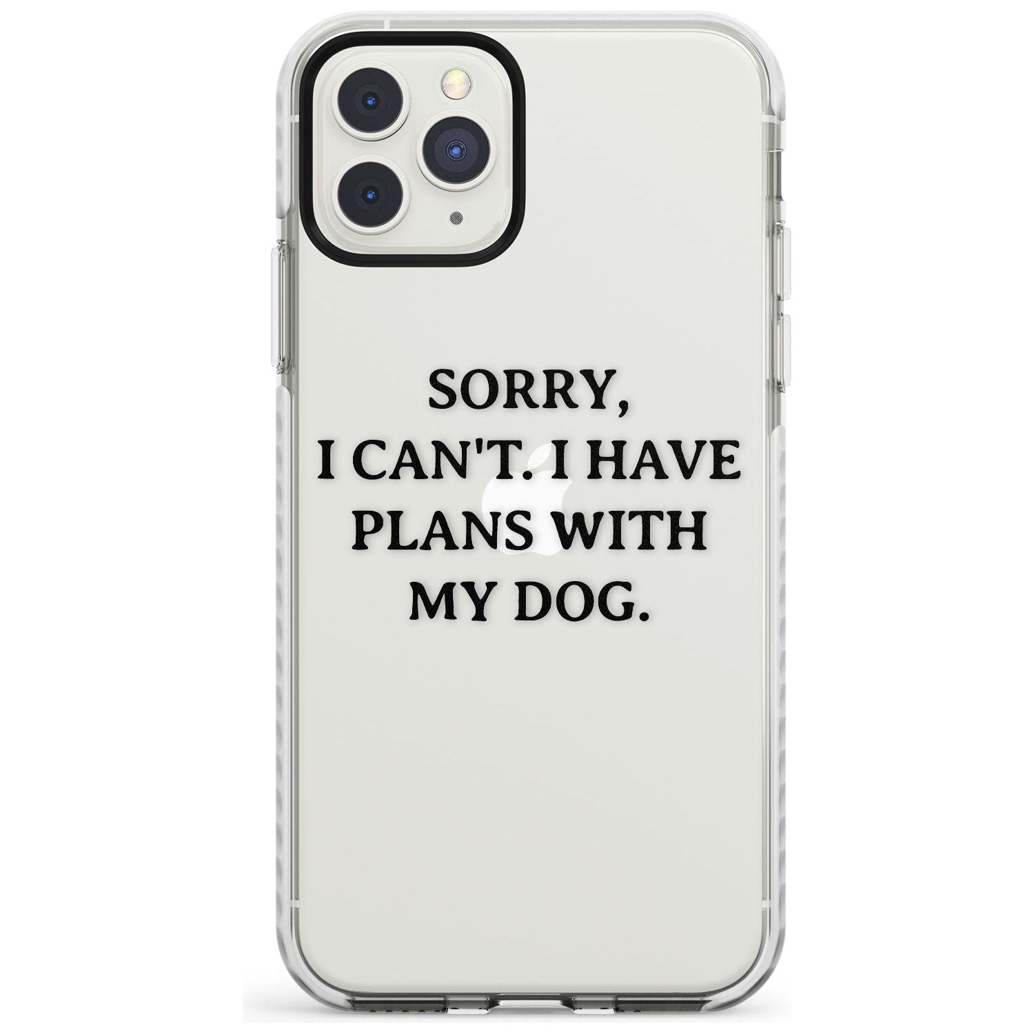 Plans with Dog Impact Phone Case for iPhone 11 Pro Max