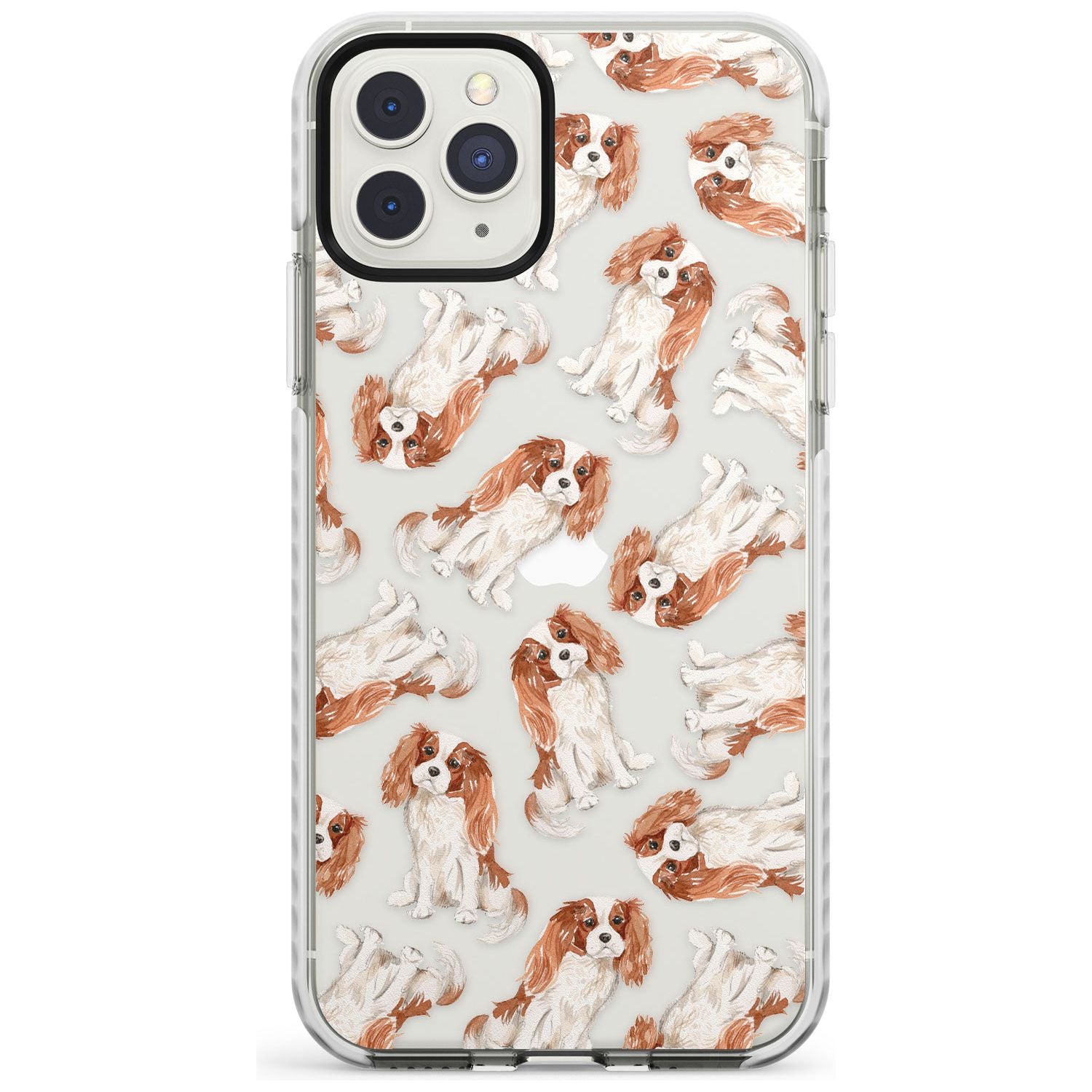 Cavalier King Charles Spaniel Dog Pattern Impact Phone Case for iPhone 11 Pro Max