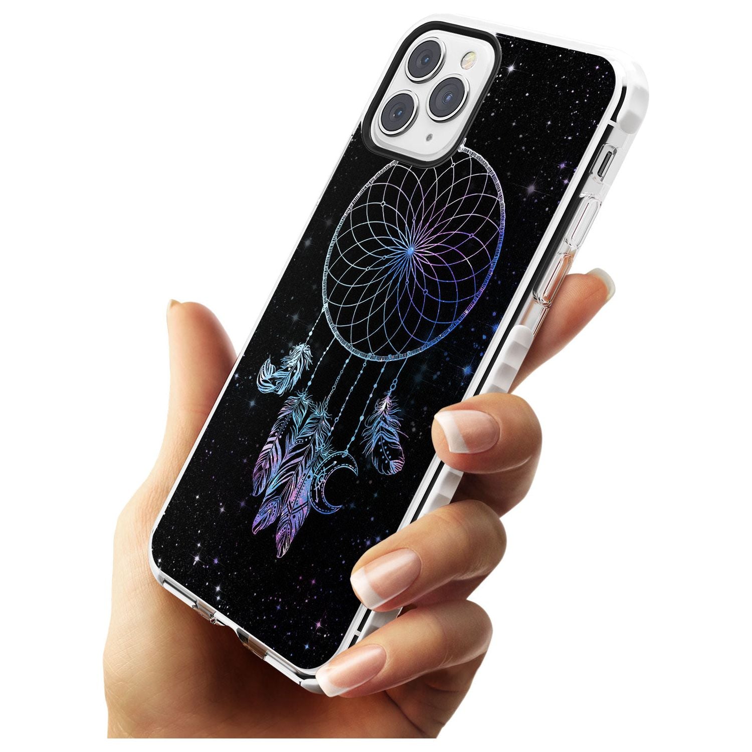 Dreamcatcher Space Stars Galaxy Print Impact Phone Case for iPhone 11 Pro Max