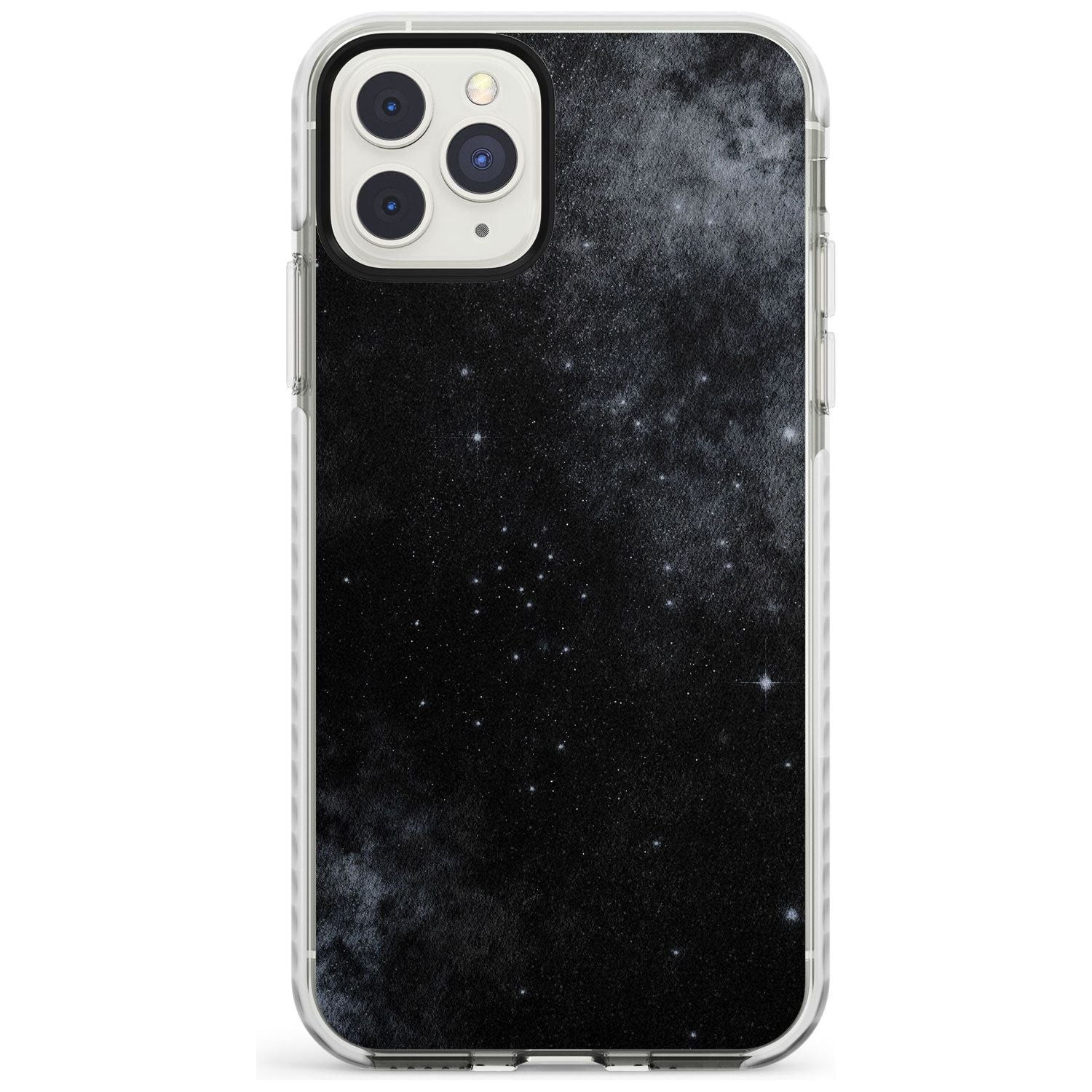 Night Sky Galaxies: Shimmering Stars Phone Case iPhone 11 Pro Max / Impact Case,iPhone 11 Pro / Impact Case,iPhone 12 Pro / Impact Case,iPhone 12 Pro Max / Impact Case Blanc Space