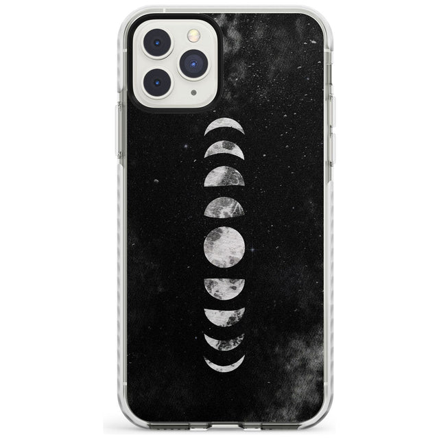 Watercolour Moon Phases Impact Phone Case for iPhone 11 Pro Max