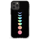 Pastel Moon Phases Slim TPU Phone Case for iPhone 11 Pro Max