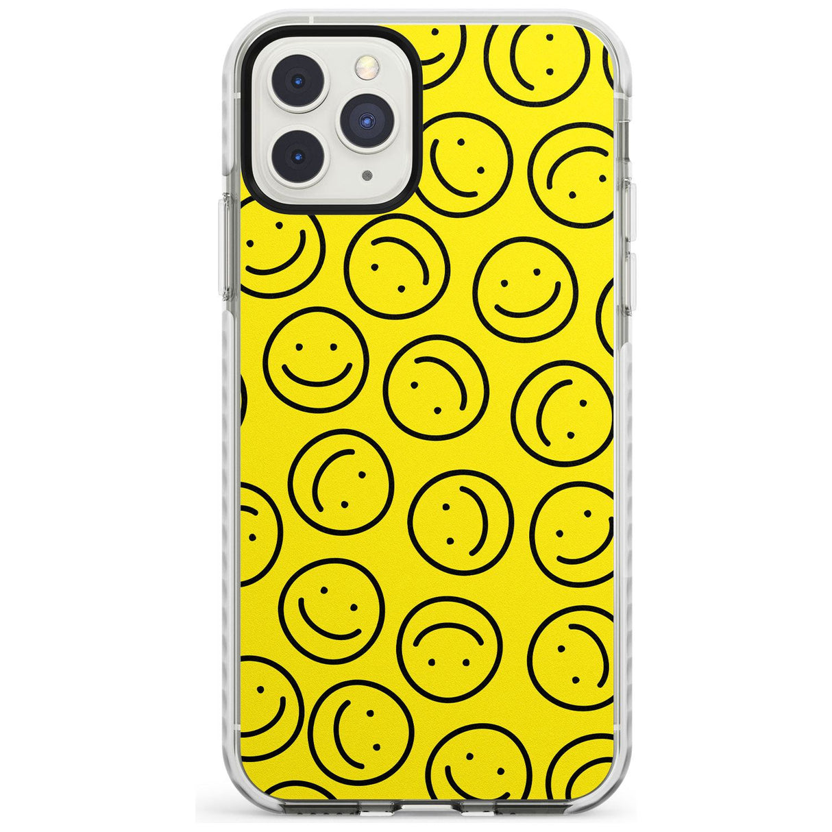 Happy Face Pattern iPhone Case  Impact Case Phone Case - Case Warehouse