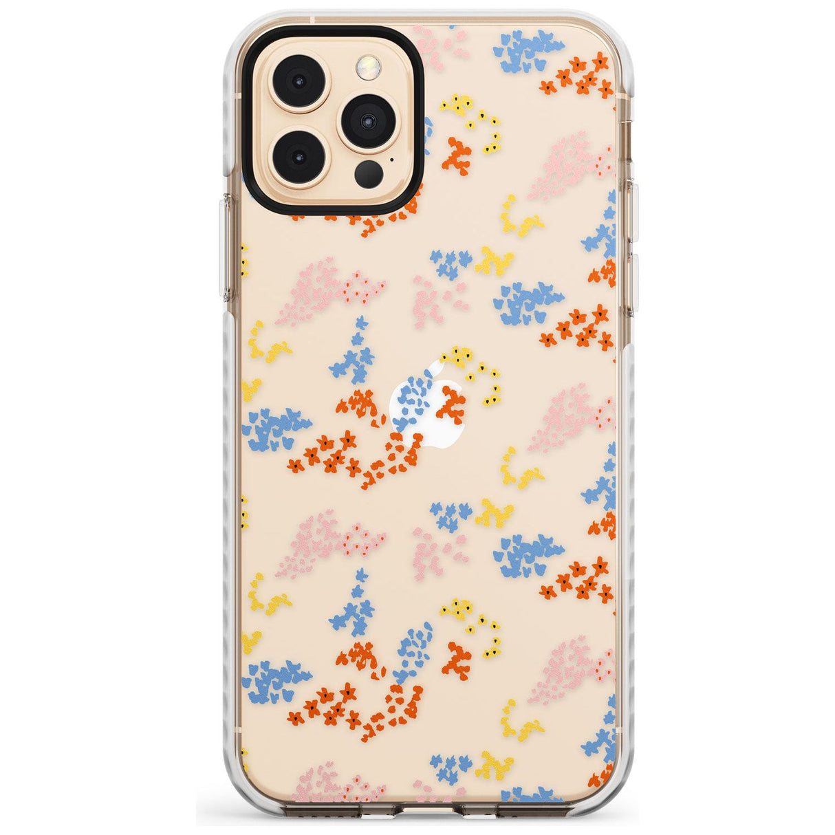 Small Flower Mix: Transparent Slim TPU Phone Case for iPhone 11 Pro Max