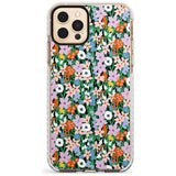 Jazzy Floral Mix: Solid Slim TPU Phone Case for iPhone 11 Pro Max