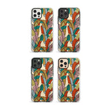 Abstract Leaves Impact Phone Case for iPhone 11, iphone 12