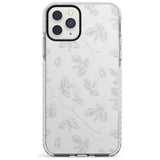 Grey Branches Vintage Botanical Impact Phone Case for iPhone 11 Pro Max