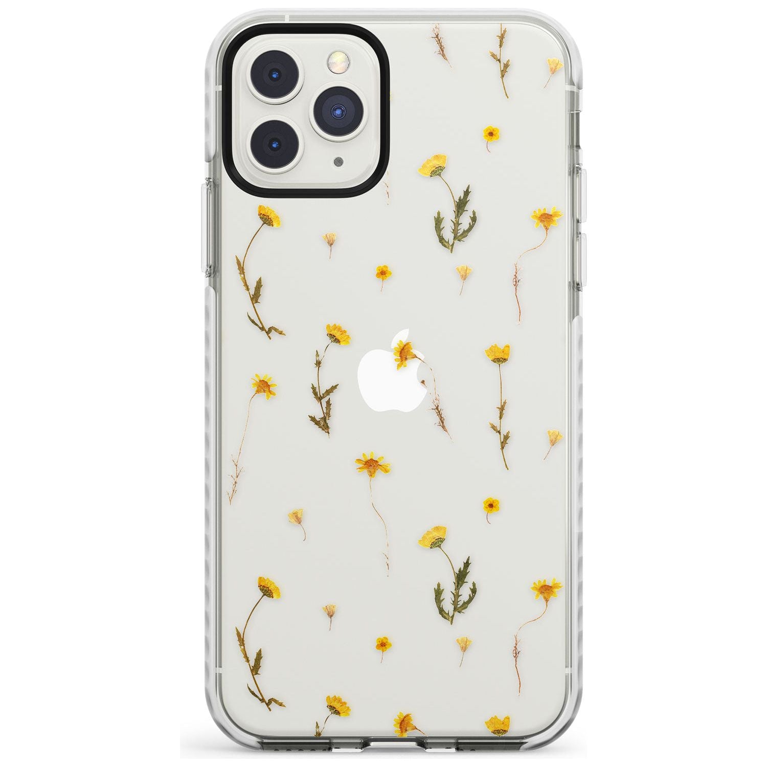 Mixed Yellow Flowers - Dried Flower-Inspired Impact Phone Case for iPhone 11 Pro Max