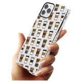 Coffee Cup Pattern Impact Phone Case for iPhone 11 Pro Max