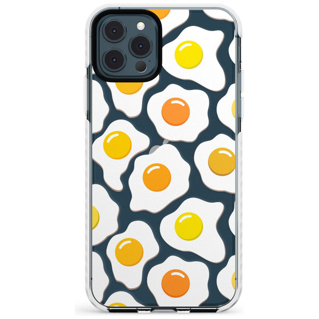 Fried Egg Pattern Impact Phone Case for iPhone 11 Pro Max