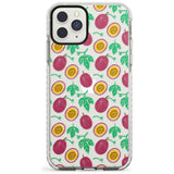 Passion Fruit Pattern iPhone Case  Impact Case Phone Case - Case Warehouse