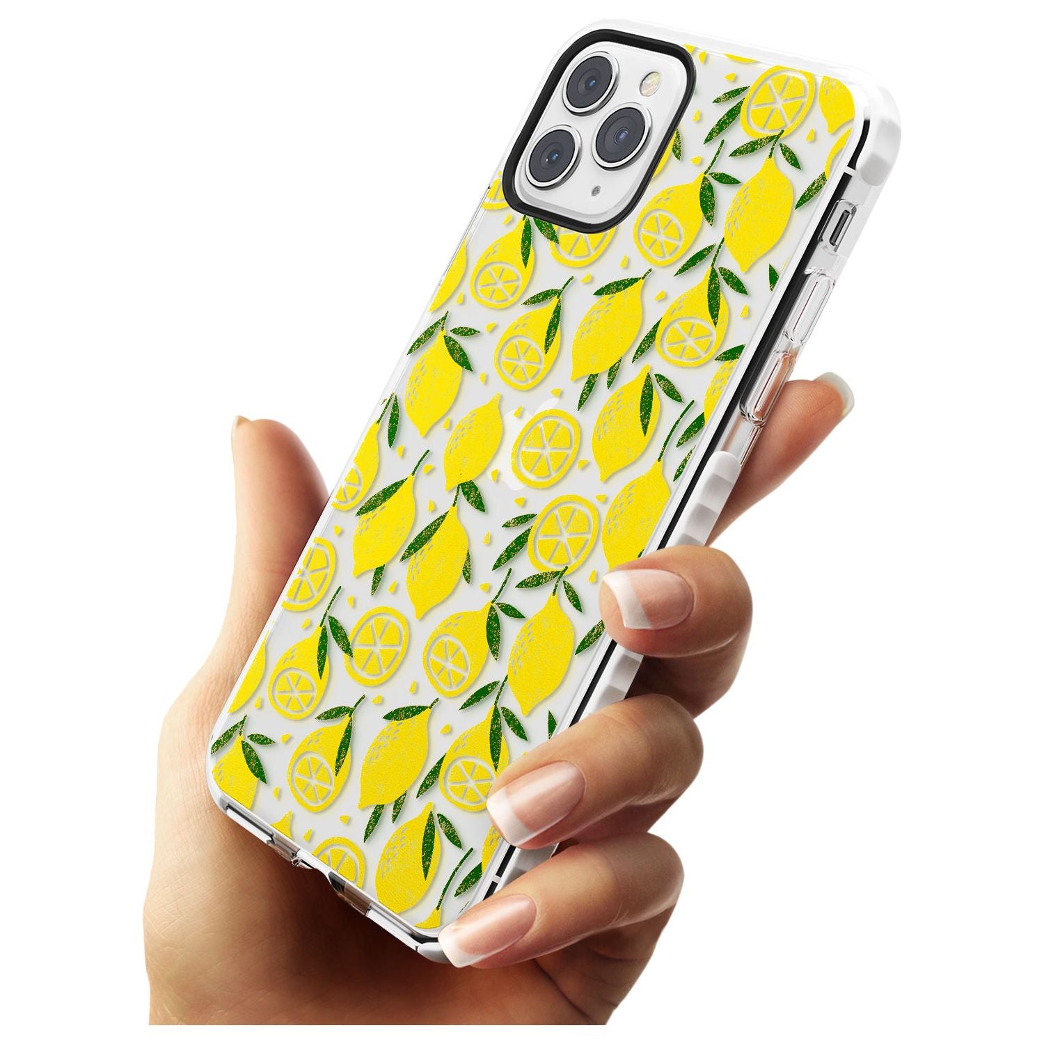 Bright Lemon Fruity Pattern iPhone Case   Phone Case - Case Warehouse