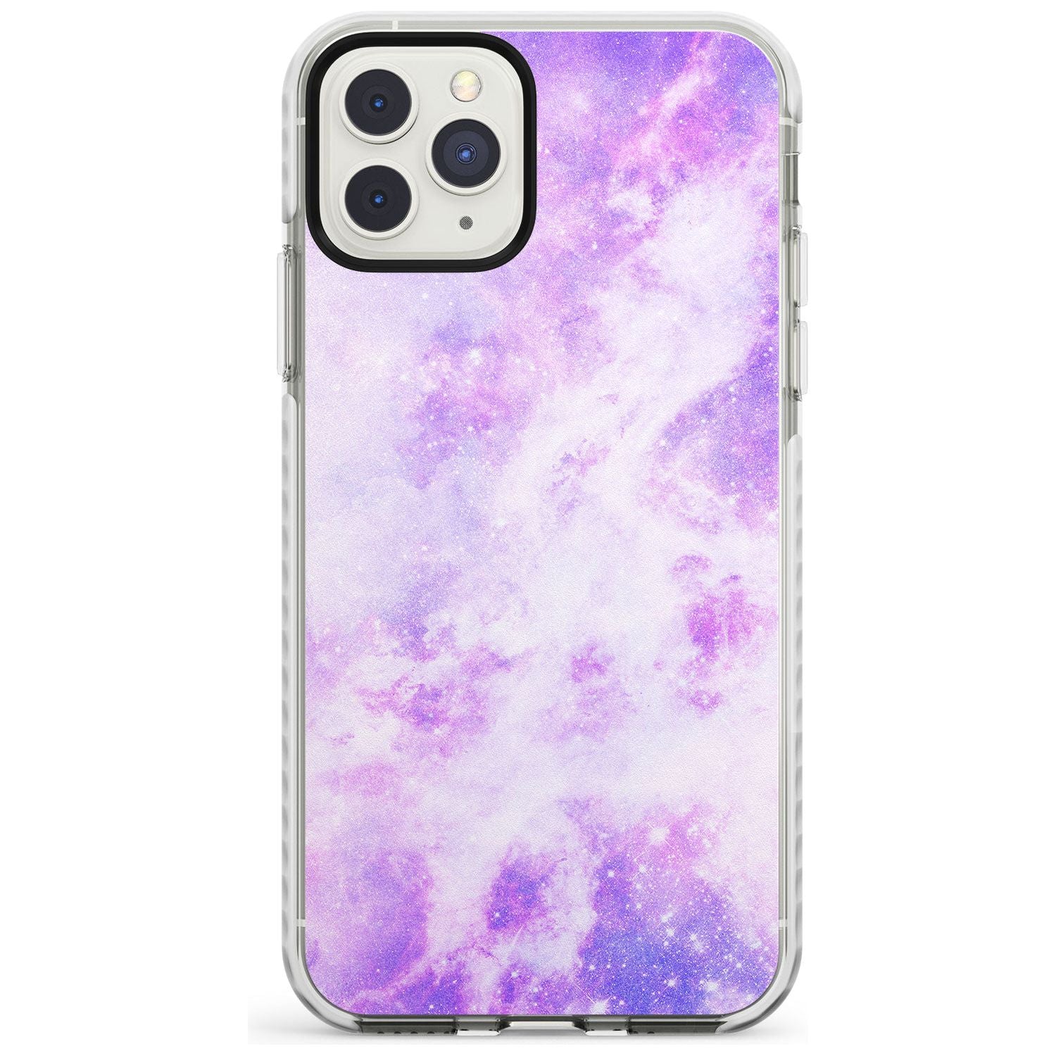 Purple Galaxy Pattern Design Impact Phone Case for iPhone 11 Pro Max