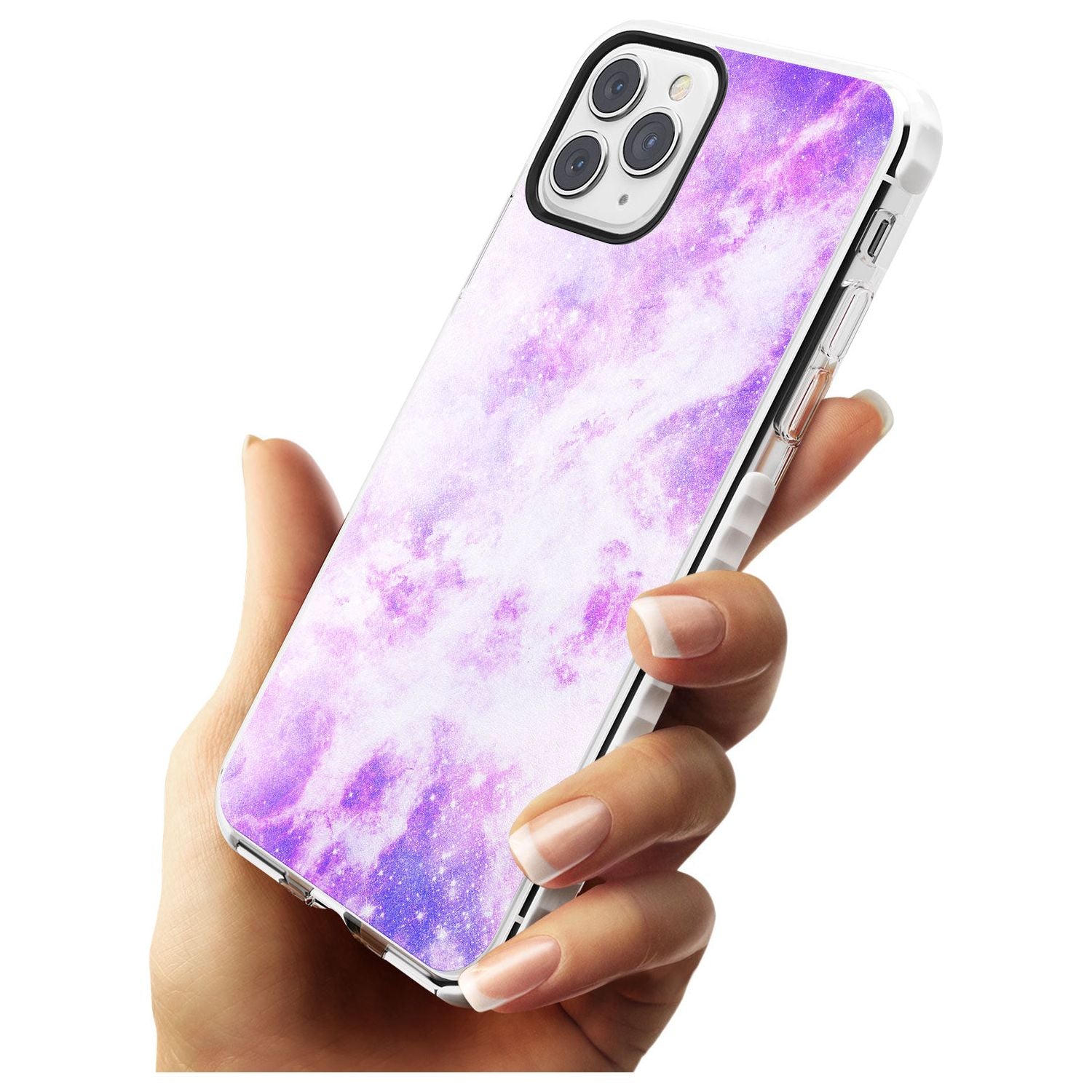 Purple Galaxy Pattern Design Impact Phone Case for iPhone 11 Pro Max