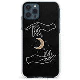 Hands Surrounding Moon Slim TPU Phone Case for iPhone 11 Pro Max