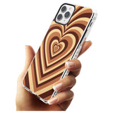 Latte Heart Illusion Impact Phone Case for iPhone 11 Pro Max