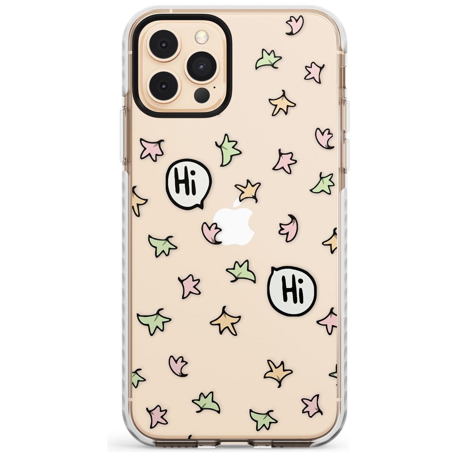 Heartstopper Leaves Pattern Impact Phone Case for iPhone 11 Pro Max