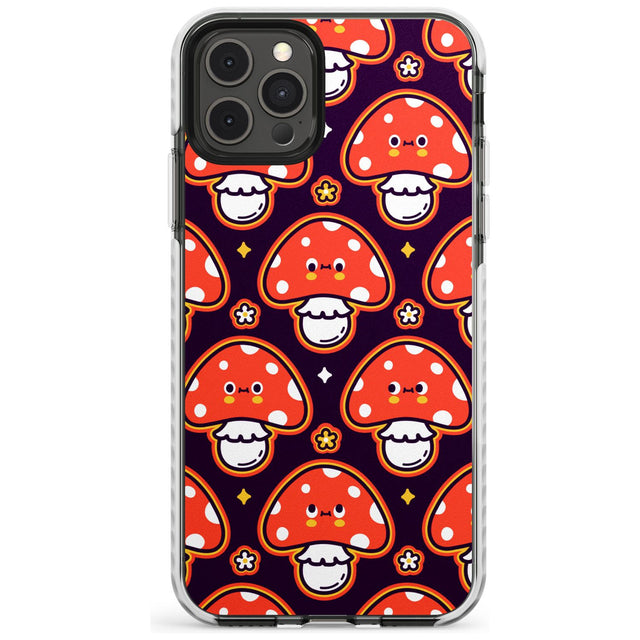 Mushroom Kawaii Pattern Impact Phone Case for iPhone 11 Pro Max