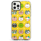 Mythical Cats Kawaii Pattern Impact Phone Case for iPhone 11 Pro Max