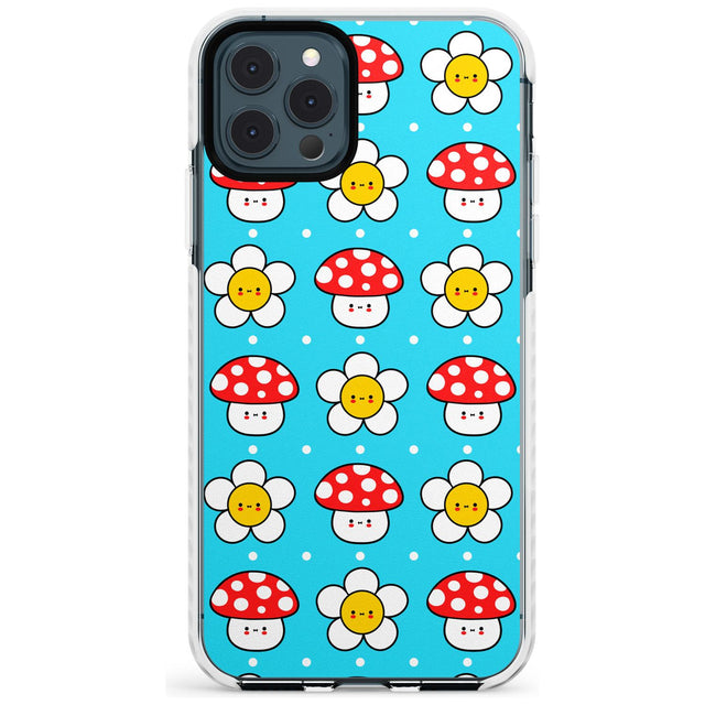 Shroom Bunnies Kawaii Pattern Impact Phone Case for iPhone 11 Pro Max