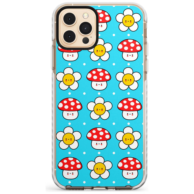 Shroom Bunnies Kawaii Pattern Impact Phone Case for iPhone 11 Pro Max