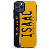 New York License Plate Slim TPU Phone Case for iPhone 11 Pro Max