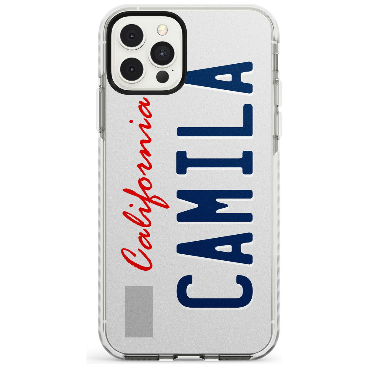 California License Plate Slim TPU Phone Case for iPhone 11 Pro Max