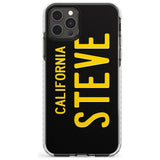 Vintage California License Plate Slim TPU Phone Case for iPhone 11 Pro Max