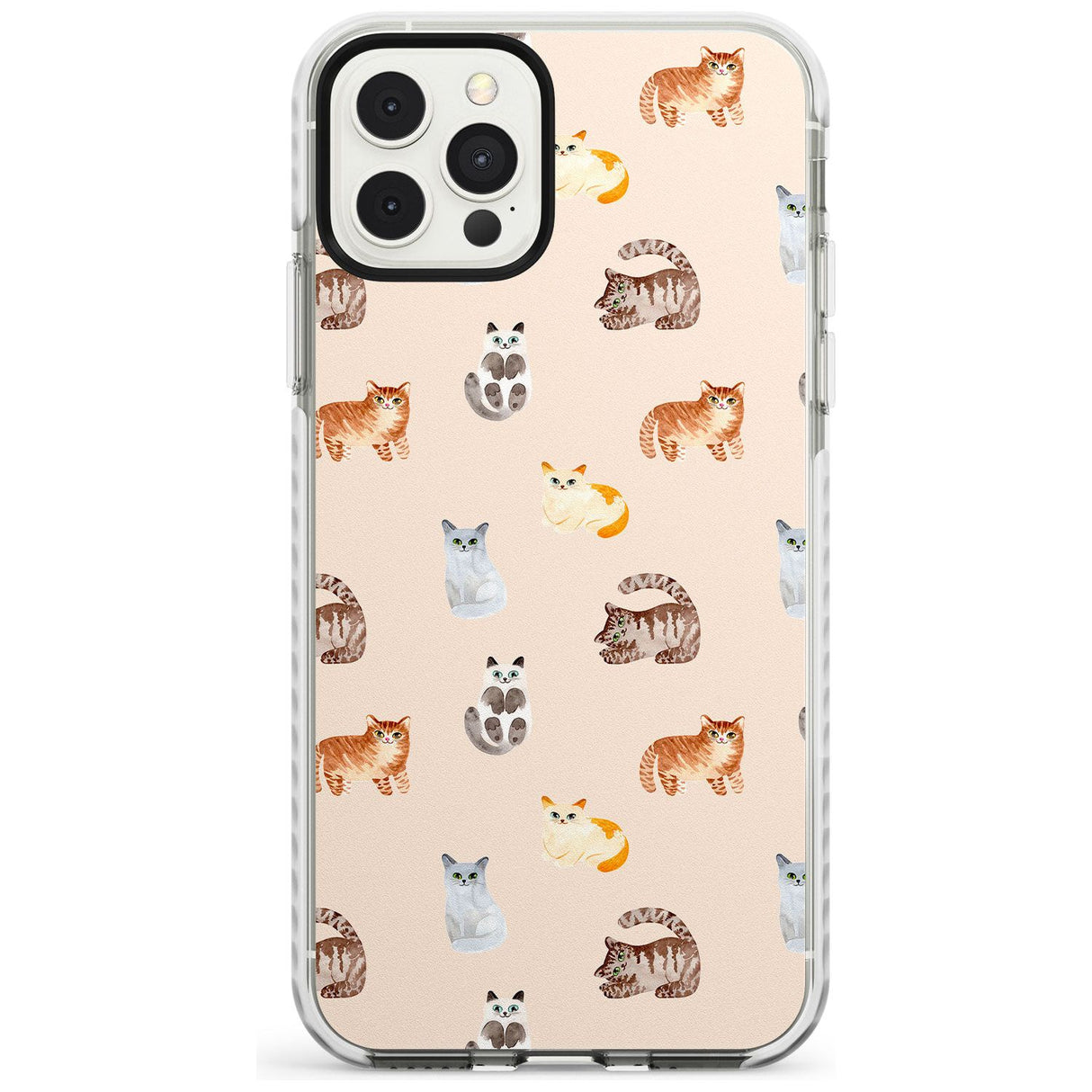 Cute Cat Pattern Slim TPU Phone Case for iPhone 11 Pro Max