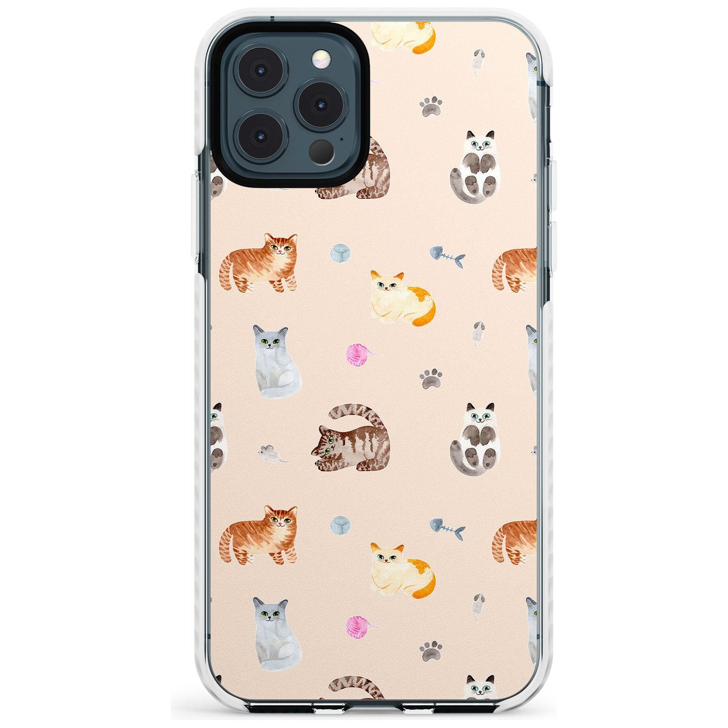 Cats with Toys Slim TPU Phone Case for iPhone 11 Pro Max