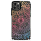 Large Rainbow Mandala Transparent Design Slim TPU Phone Case for iPhone 11 Pro Max