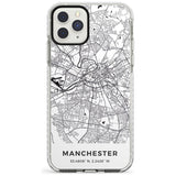 Map of Manchester, England Impact Phone Case for iPhone 11 Pro Max