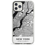 Map of New York, New York Impact Phone Case for iPhone 11 Pro Max