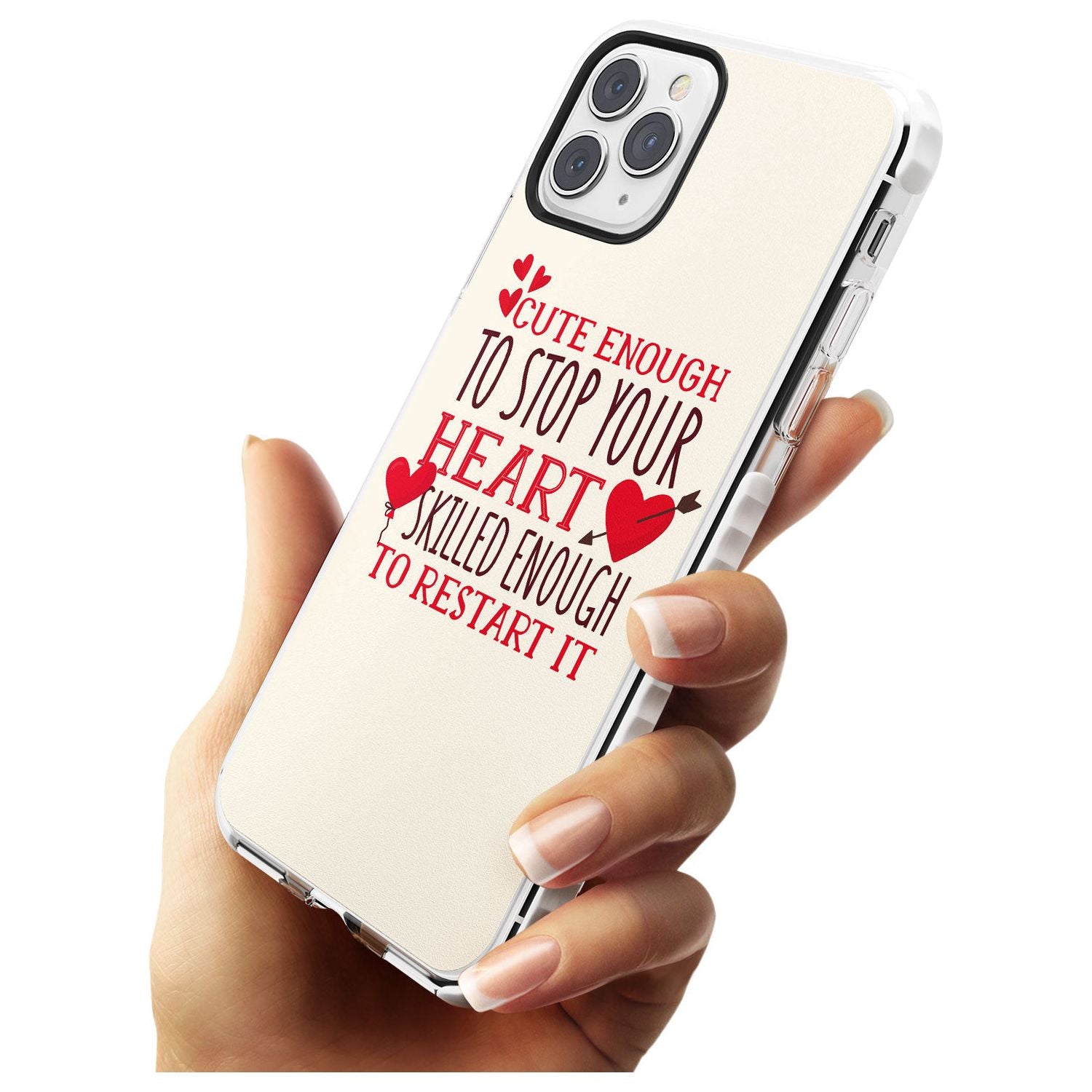 Medical Design Cute Enough to Stop Your Heart Impact Phone Case for iPhone 11 Pro Max