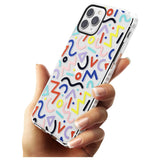 Colourful Squiggles Memphis Retro Pattern Design Impact Phone Case for iPhone 11 Pro Max