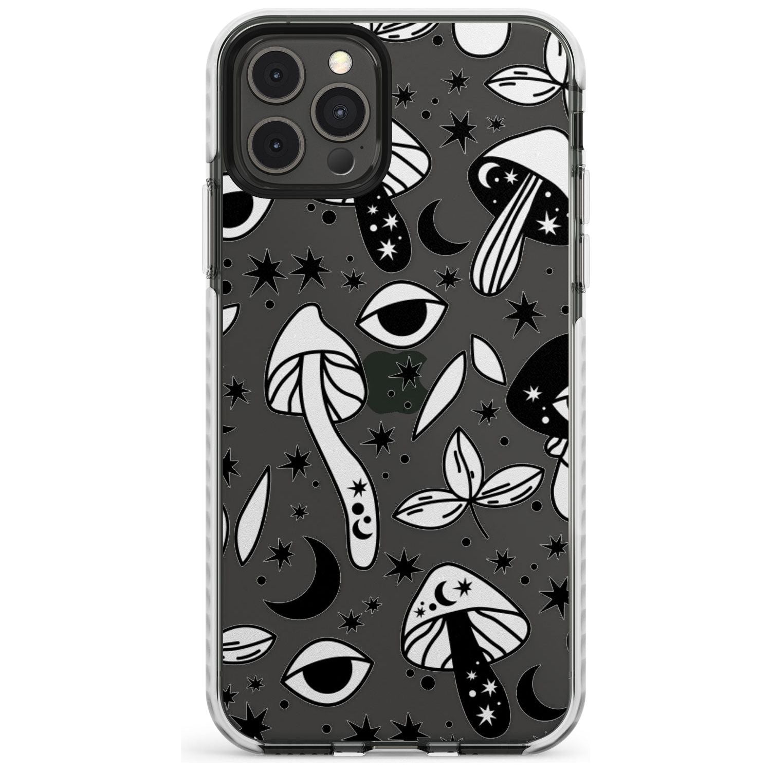 Psychedelic Mushrooms Pattern Impact Phone Case for iPhone 11 Pro Max