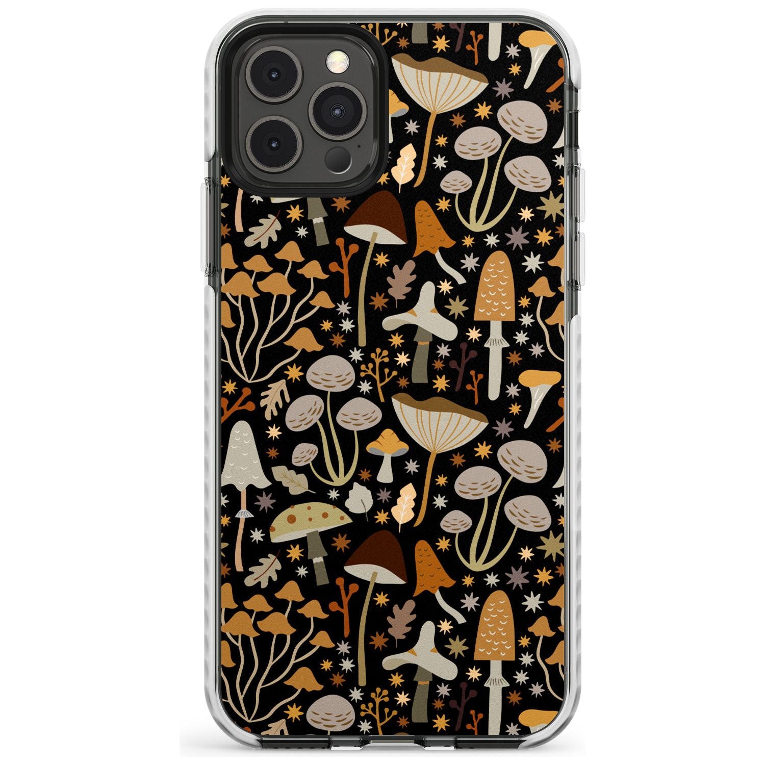 Sentimental Mushrooms Pattern Impact Phone Case for iPhone 11 Pro Max