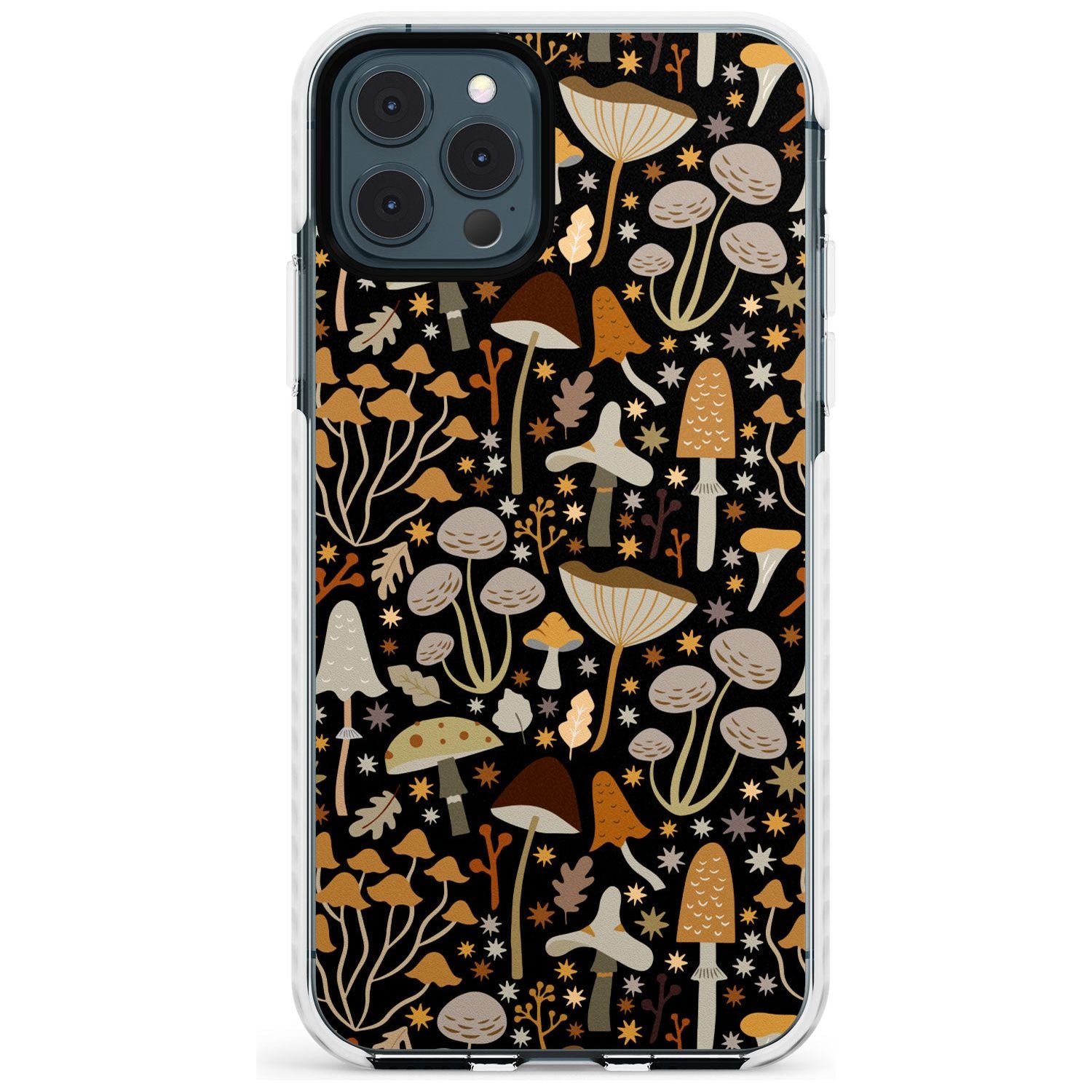 Sentimental Mushrooms Pattern Impact Phone Case for iPhone 11 Pro Max