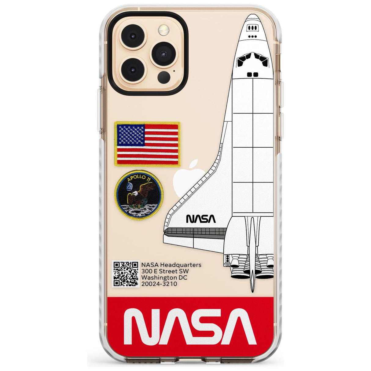 NASA Apollo 11 Impact Phone Case for iPhone 11 Pro Max