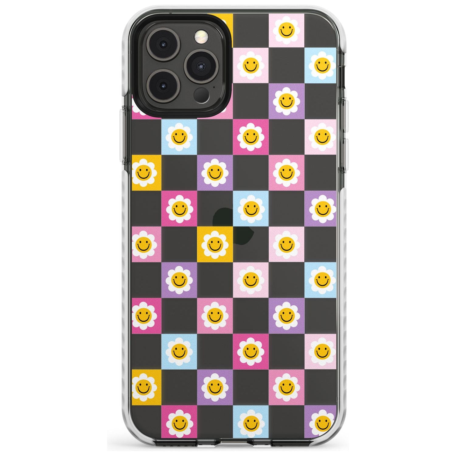 Daisy Squares Pattern Impact Phone Case for iPhone 11 Pro Max