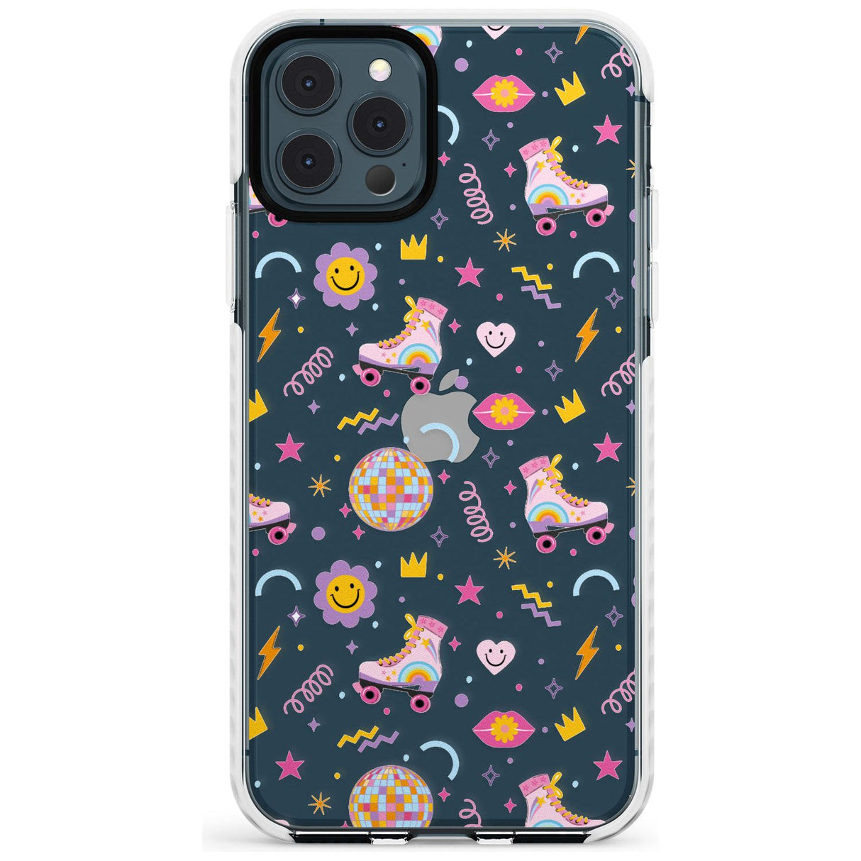 Roller Disco Pattern Impact Phone Case for iPhone 11 Pro Max