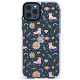 Roller Disco Pattern Impact Phone Case for iPhone 11 Pro Max