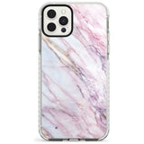 White, Pink & Purple Onyx Marble Texture Slim TPU Phone Case for iPhone 11 Pro Max