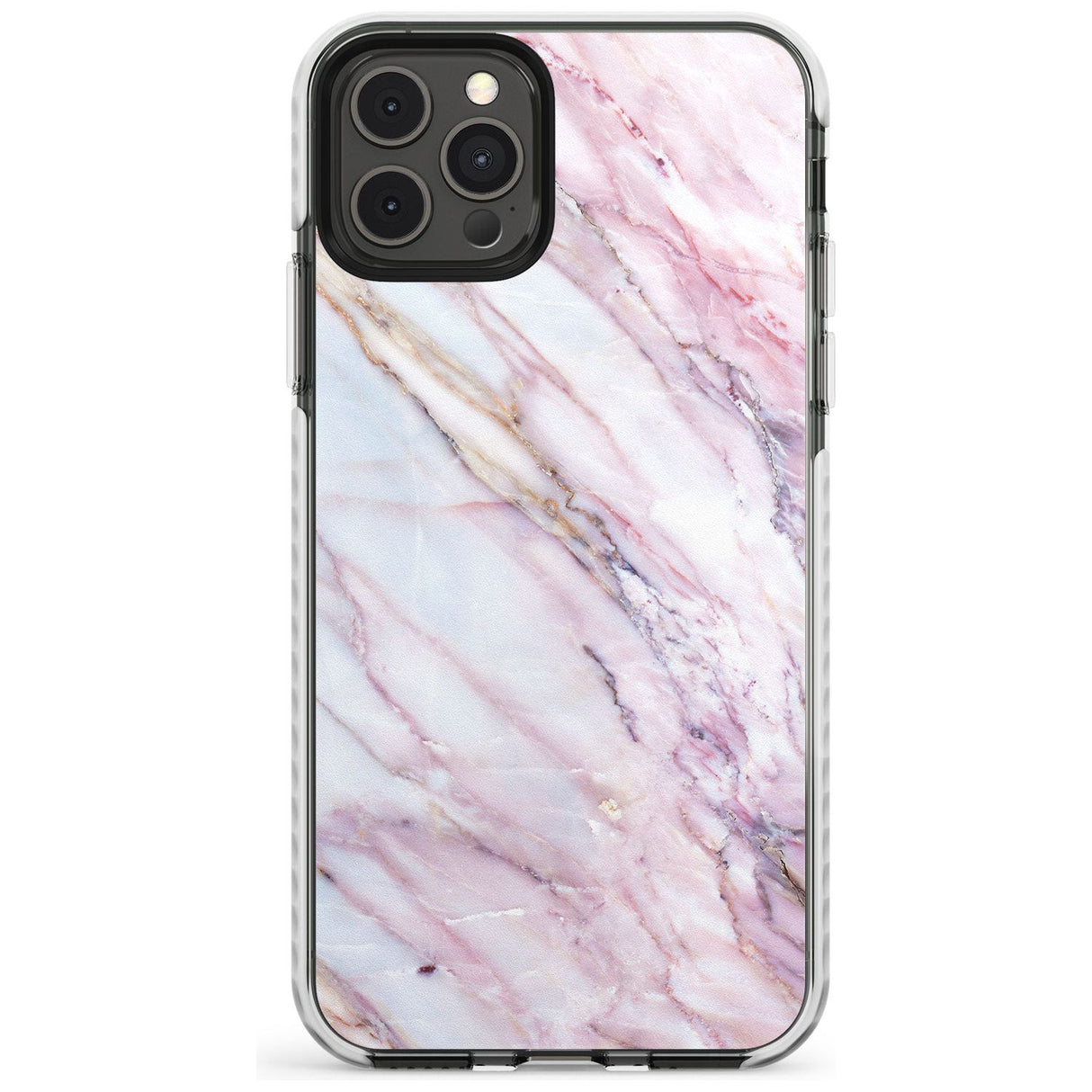 White, Pink & Purple Onyx Marble Texture Slim TPU Phone Case for iPhone 11 Pro Max