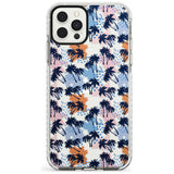 Summer Palm Trees (Clear) Slim TPU Phone Case for iPhone 11 Pro Max