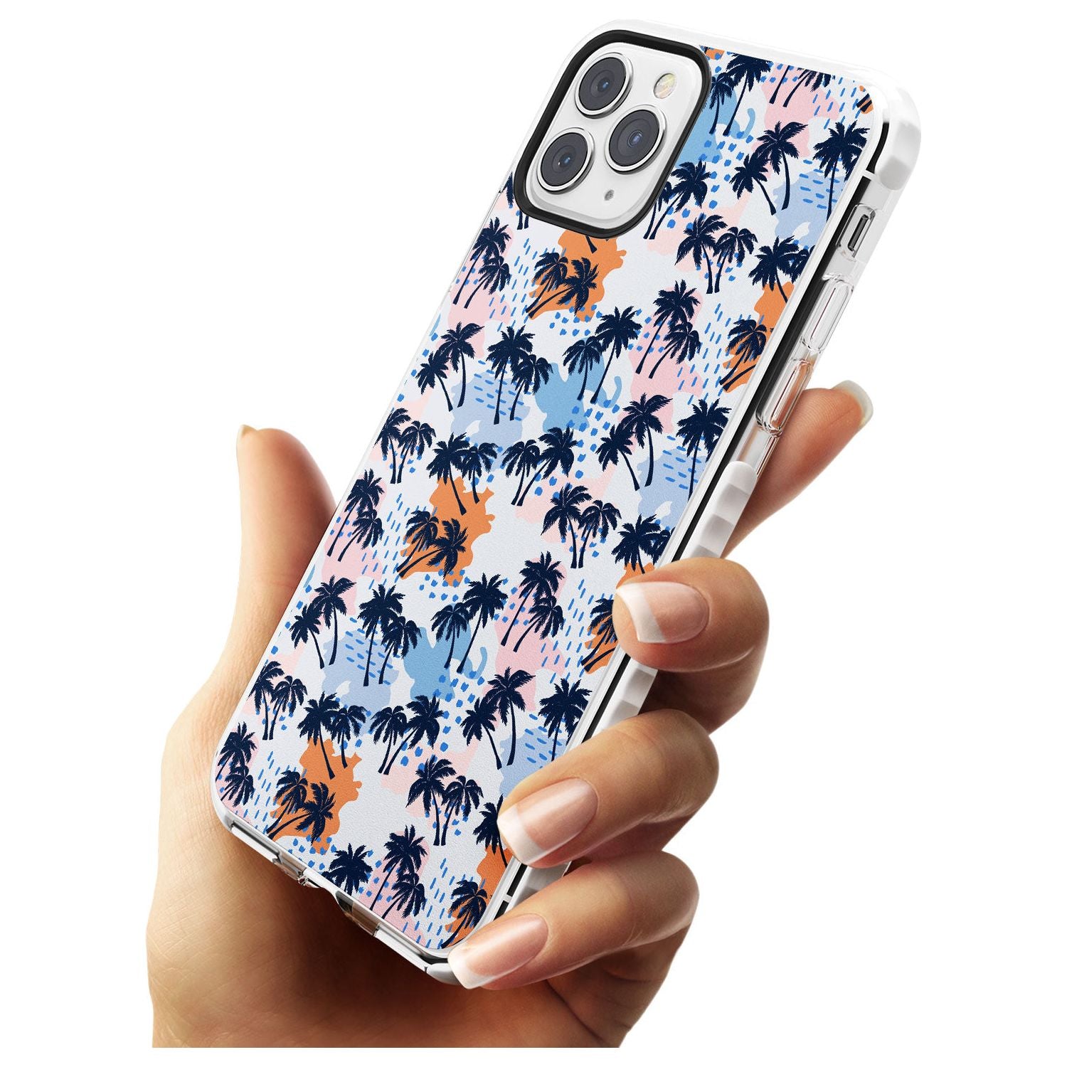 Summer Palm Trees Slim TPU Phone Case for iPhone 11 Pro Max